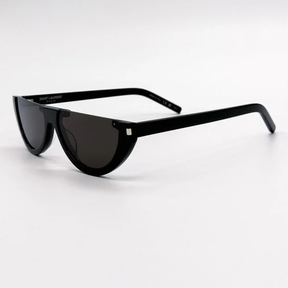 NEW SAINT LAURENT SL563 001 CAT EYE BLACK WOMEN SL 563 SUNGLASSES SAINT LAURENT